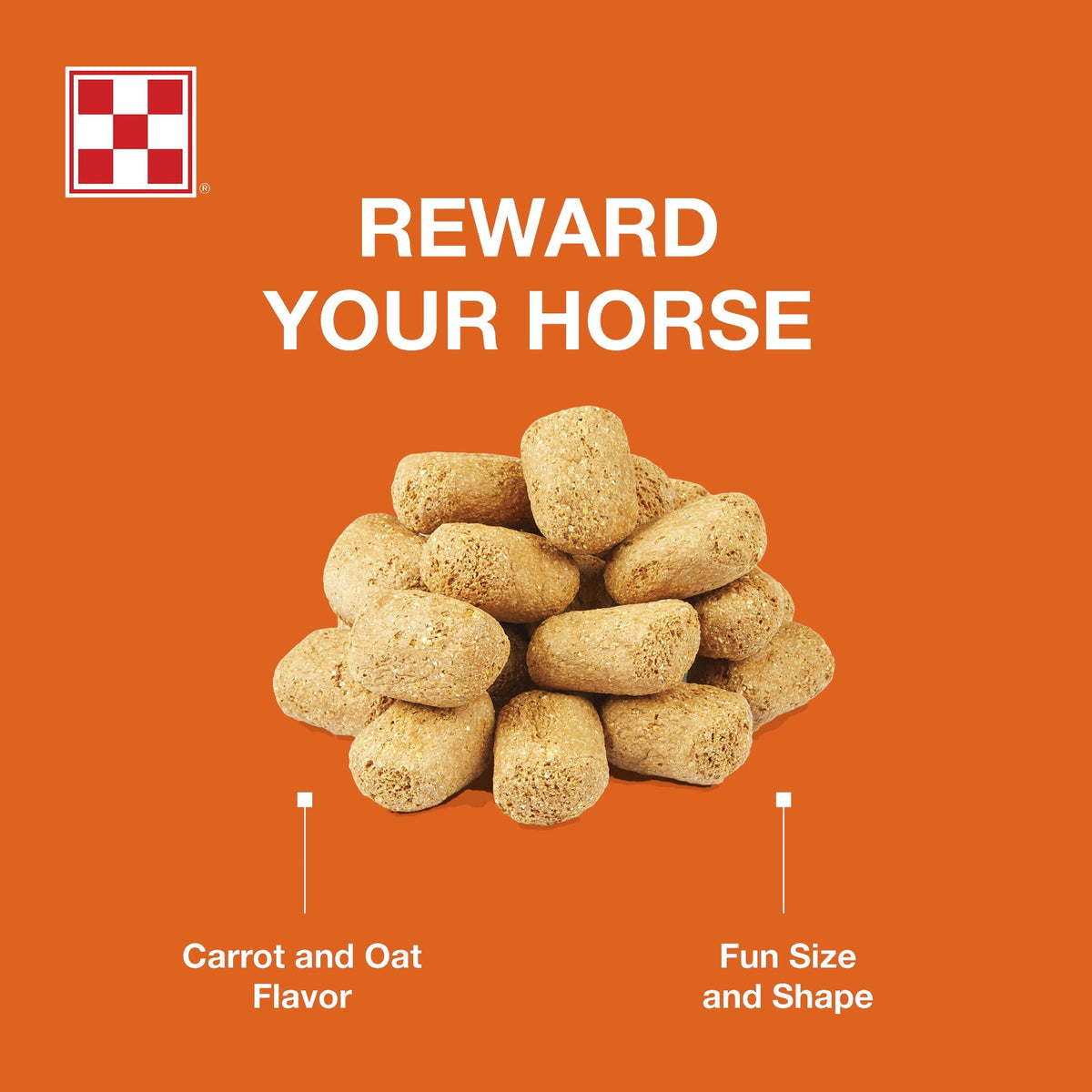Purina® Horse Treats Carrot and OatFlavored Monticello, GA Macon