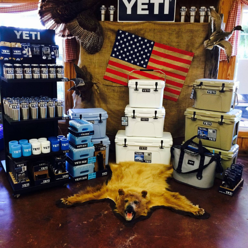 Yeti coolers at TNC location