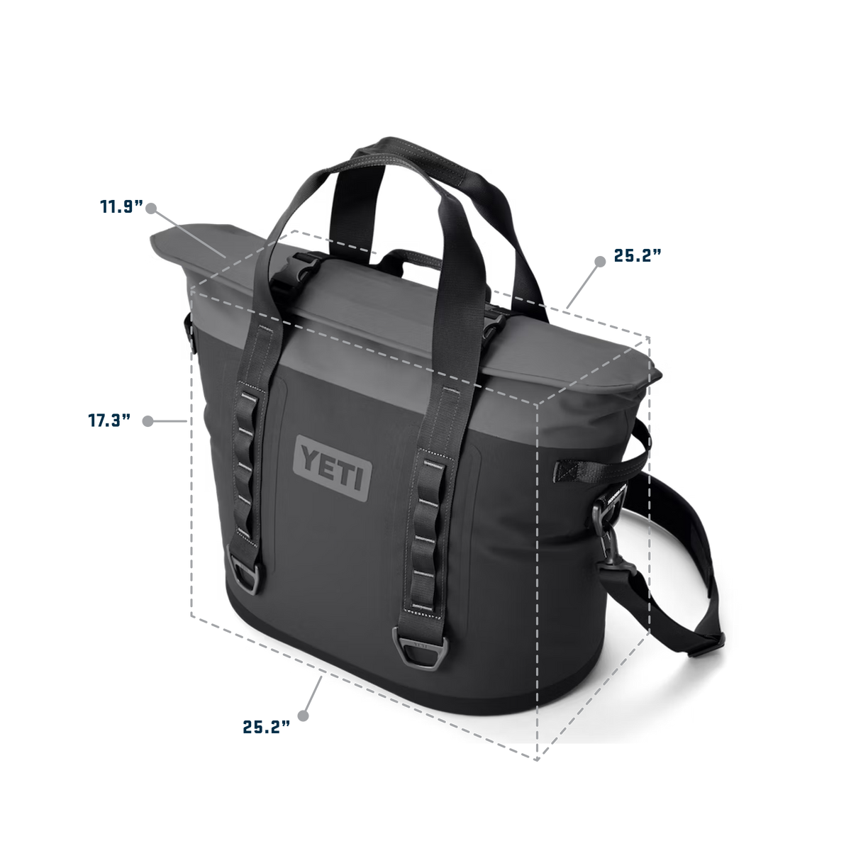 Snow Peak - YETI HOPPER M30 ネイビー　中古 Hopper M30 Tote Soft Cooler | 1 Shot Gear