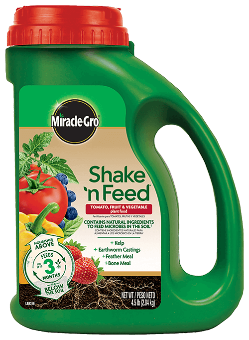 Miracle-Gro® Shake 'n Feed® Tomato, Fruit & Vegetable Plant Food (4.5 lbs)