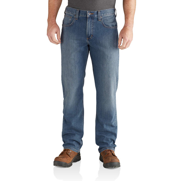 Carhartt Rugged Flex® Relaxed Fit 5-Pocket Jean in Coldwater (W34L32)