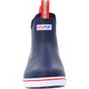 XtraTuf Men's 6 in Ankle Deck Boot Navy Red (Navy Red)