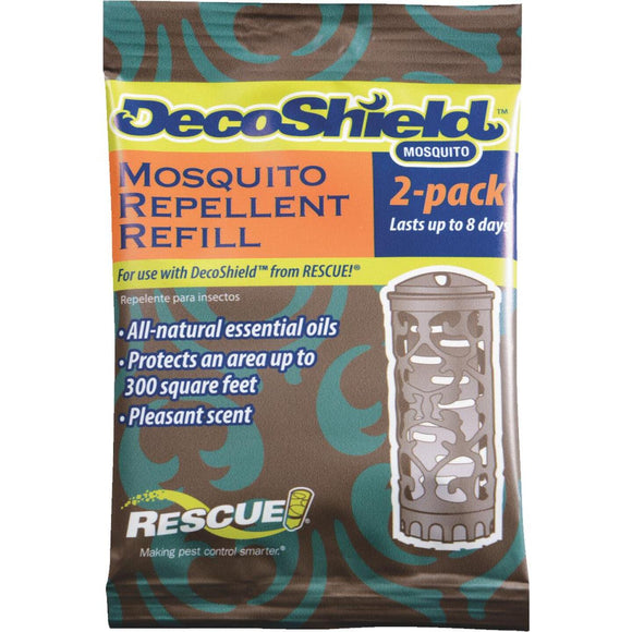 Rescue DecoShield 4-Day Mosquito Repellent Refill (2-Pack)