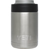 Yeti Rambler Colster 12 Oz. Silver Stainless Steel Insulated Drink Holder