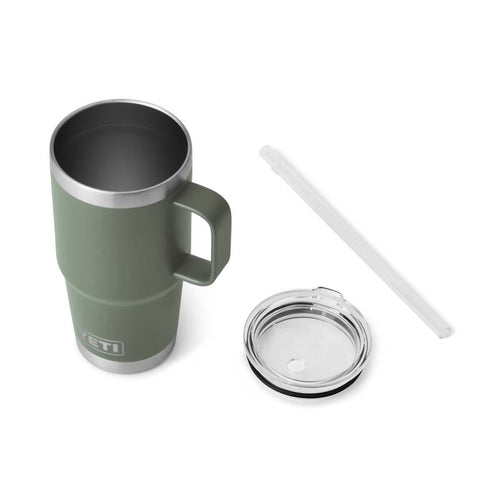 YETI Rambler® 25 Oz Straw Mug  With Straw Lid