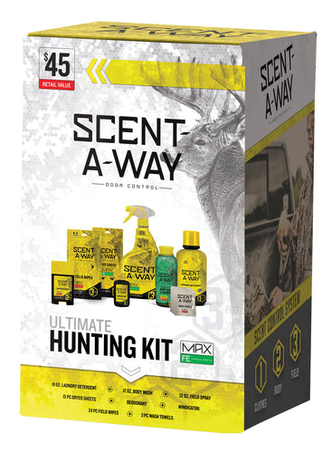 Hunters Specialties 100099 Scent-A-Way Max Ultimate Hunting Kit Odor Eliminator Odorless
