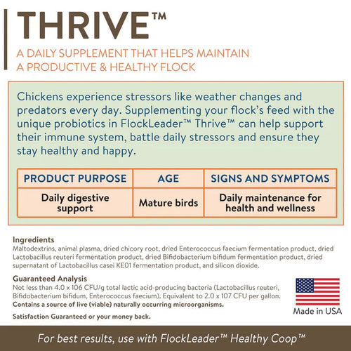FlockLeader THRIVE Supplement