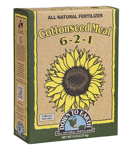 Down to Earth All Natural Cottonseed Meal Fertilizer