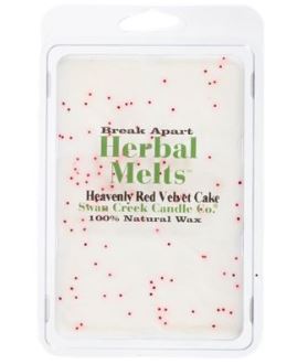 Swan Creek Candle Break-Apart Drizzle Melts Heavenly Red Velvet Cake