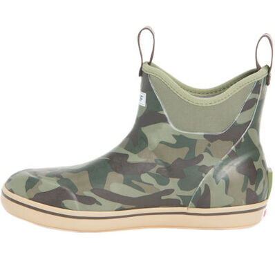 XtraTuf Men's 6 in Ankle Deck Boot Duck Camo