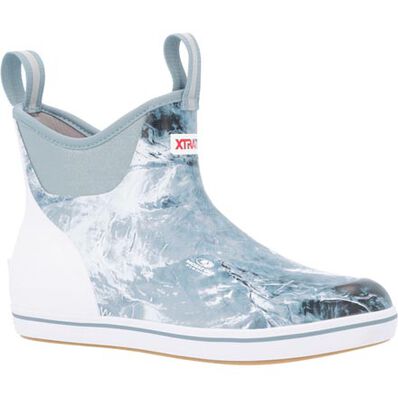 XtraTuf Men's Mossy Oak™ Elements Ankle Deck Boot Camo