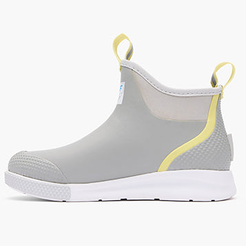 XtraTuf Women's 6 In Ankle Deck Boot Sport Grey