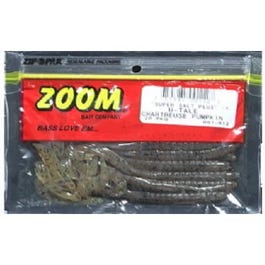 Worms, Chartreuse & Pumpkin Plastic, Salty,  20-Pk.