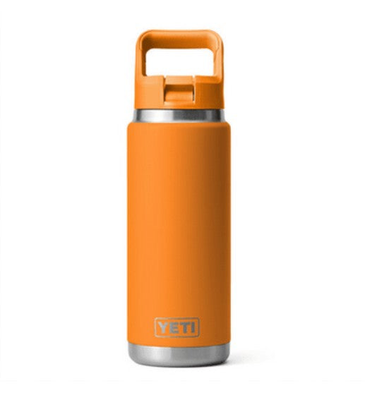 YETI RAMBLER® 26 Oz Water Bottle With Color-Matched Straw Cap