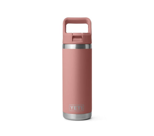 YETI RAMBLER® 18 Oz Water Bottle With Color-Matched Straw Cap