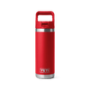 YETI RAMBLER® 18 Oz Water Bottle With Color-Matched Straw Cap