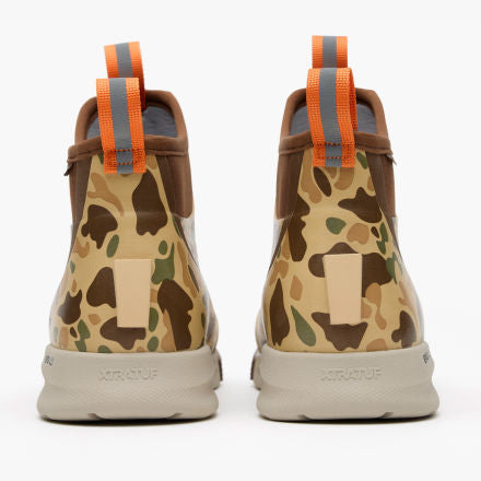 XtraTuf Women's Ankle Deck Boot Sport Duck Camo