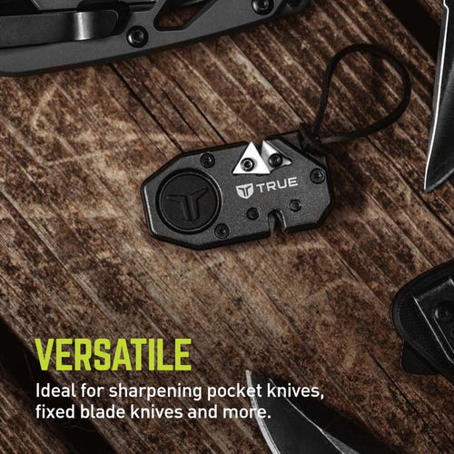 True Mycro Knife Sharpener Compact with Carbide and Ceramic Slots