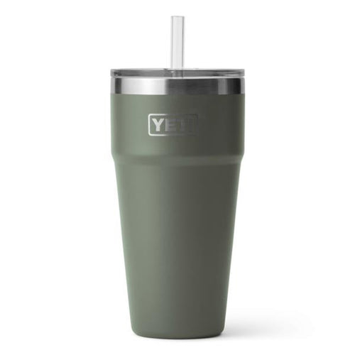 Yeti Rambler 26 oz Stackable Cup with Straw Lid