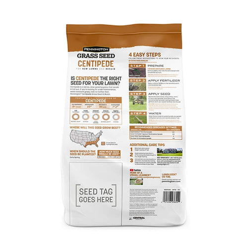 Pennington Pennington Centipede Grass Seed & Mulch