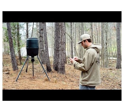 Moultrie 250LB Deer Feeder Connected