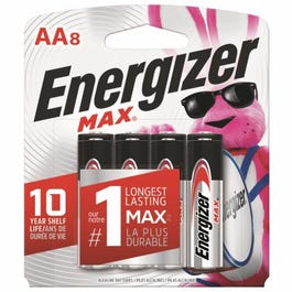 MAX Alkaline Batteries, AA, 8-Pk.