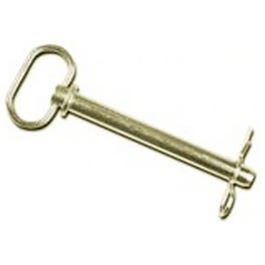 Hitch Pin, Zinc-Plated Steel, 3/4 x 4-1/4-In.