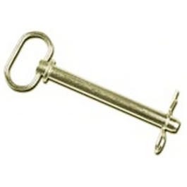 Hitch Pin, Zinc Plated, 1/2 x 4-1/4-In.