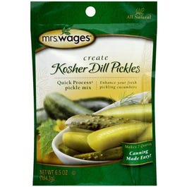 Canning Seasoning Mix, Kosher Dill Pickle, Quick-Process, 6.5-oz.