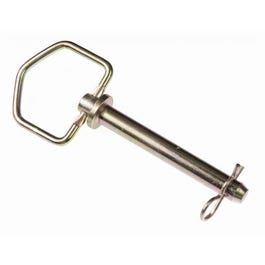 Hitch Pin, High-Carbon Steel, 7/8 x 4-1/4-In.
