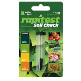 pH Soil Tester Check Kit