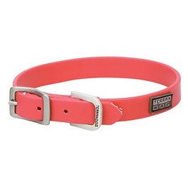 Brahma Webb Dog Collar, Hot Pink, 3/4 x 17-In.