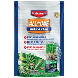 All-In-One Weed & Feed Granules, 12-Lbs.