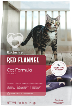 Exclusive Red Flannel® Cat Formula