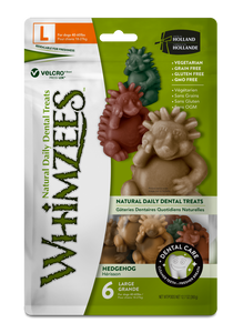 Whimzees Hedgehog Dental Chew Dog Treats