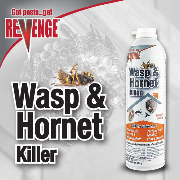 Bonide REVENGE® Wasp & Hornet Aerosol 15 oz. (15 oz.)