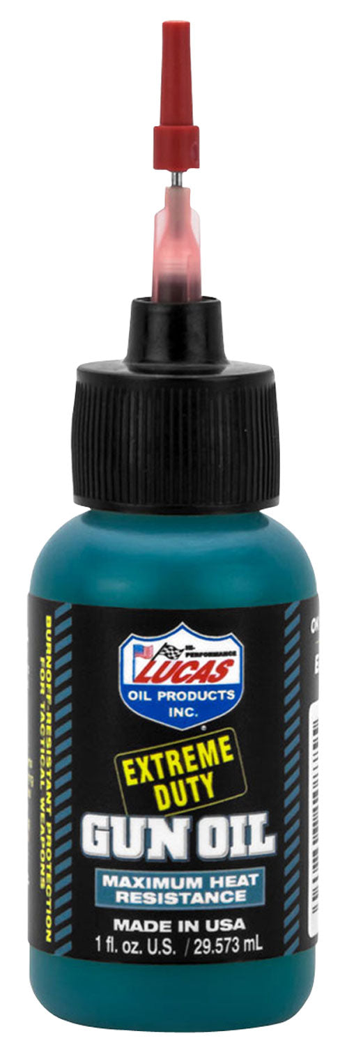 Lucas Oil 10875 Extreme Duty Gun Oil 1 oz Squeeze Bottle