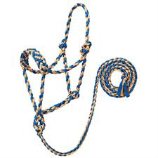 Weaver Braided Rope Halter with 10' Lead