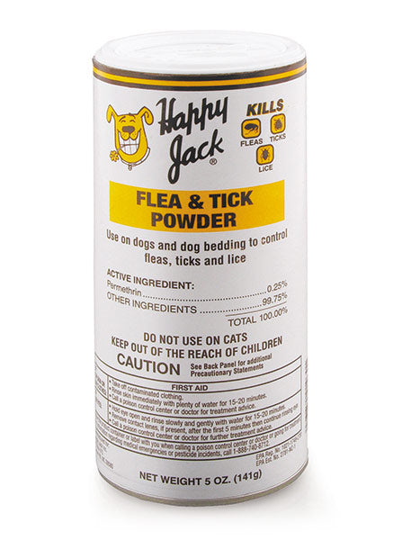 Happy Jack Flea & Tick Powder (5 oz)