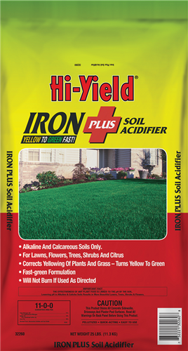 Hi-Yield IRON PLUS SOIL ACIDIFIER 11-0-0