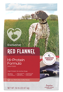 Exclusive Red Flannel® Hi-Protein Formula Dog Food