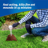 Over' N Out 100525676 Advanced Fire Ant Killer, Granules, 7.33 Ph
