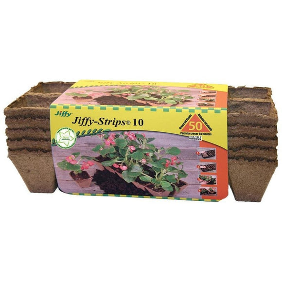 Jiffy-Strips Peat Plant Pots (1 Inch/ 50 Cell)