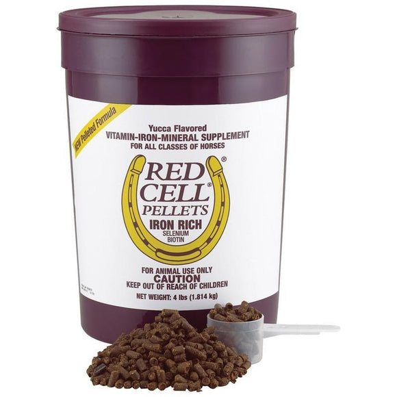 HORSE HEALTH PRODUCTS RED CELL PELLET IRON SUPPLEMENT FOR HORSES