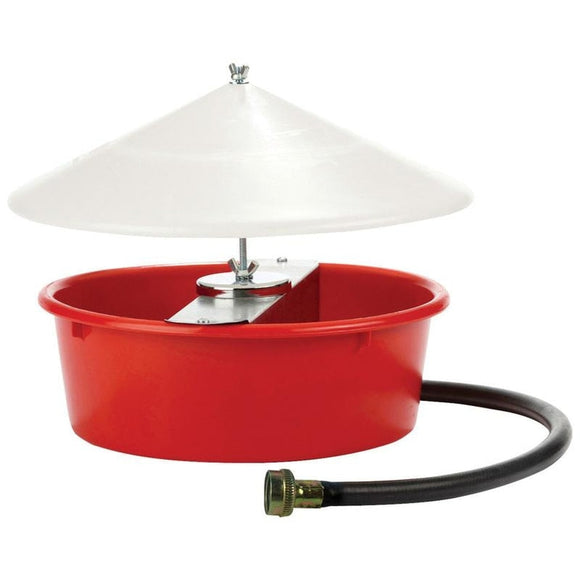 LITTLE GIANT AUTOMATIC POULTRY WATERER (5 QT, RED)