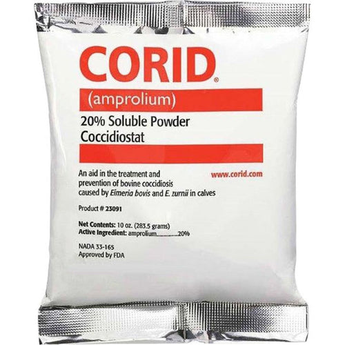 CORID 20% SOLUBLE POWDER COCCIDIOSTAT FOR CALVES