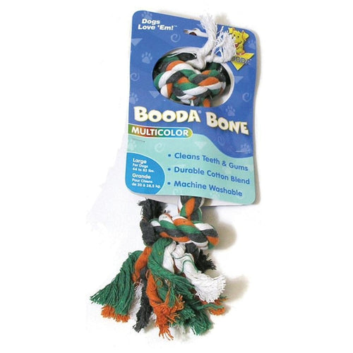 Booda Multi-Colored Rope Bone Dog Toy